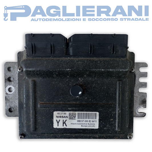 Centralina ECU Motore Nissan Micra (Codice Rif. MEC 37-300 YK)