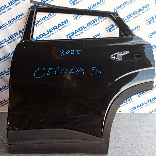 Porta Portiera Sportello Posteriore Originale Completo Sinistro SX Omoda 5 2025 Nero