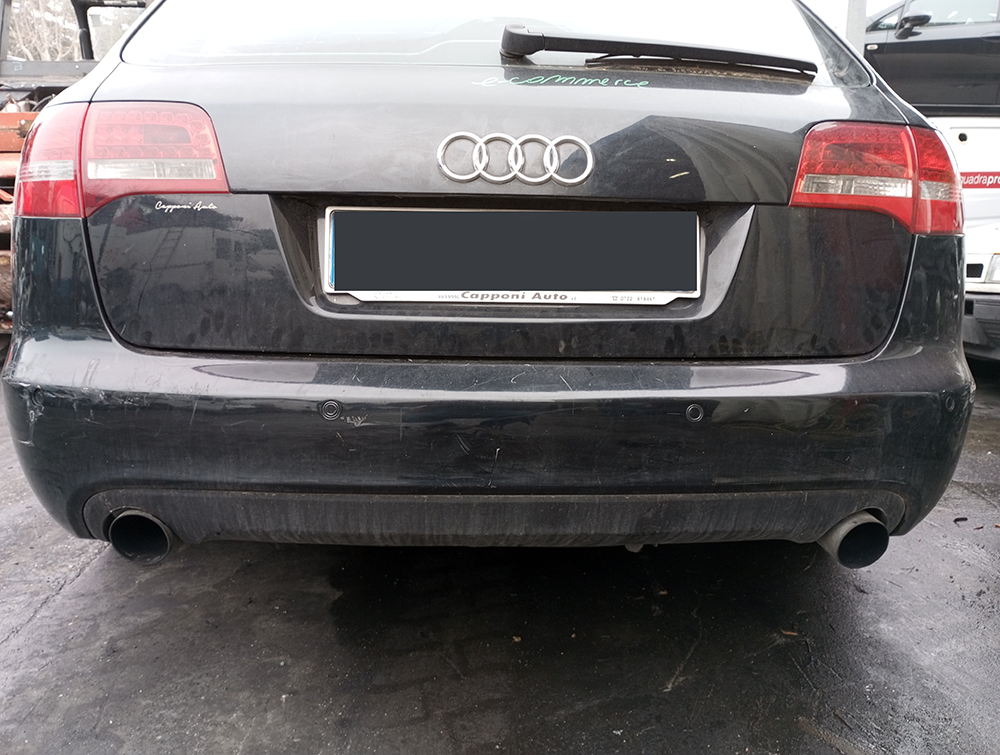 Original Rear Bumper Audi A6 4F 2004-2012 Black