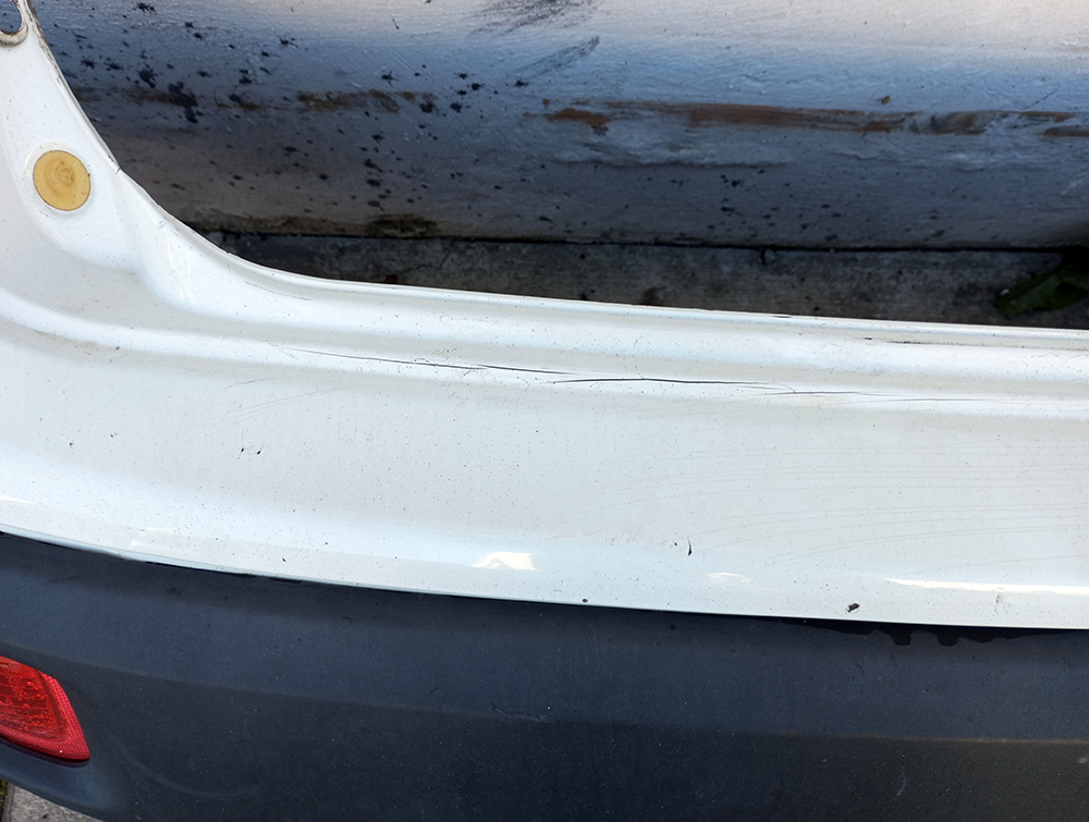 Original Rear Bumper FIAT Panda 312 2012-2025 White