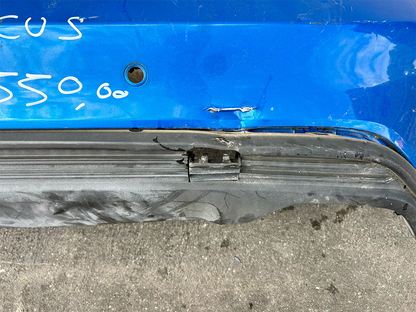 Original Rear Bumper White Ford Focus 2023 Blue