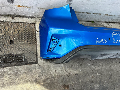 Original Rear Bumper White Ford Focus 2023 Blue