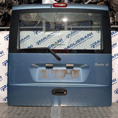 Complete Original Rear Door FIAT Doblo 2000-2005 Grey/Light Blue 