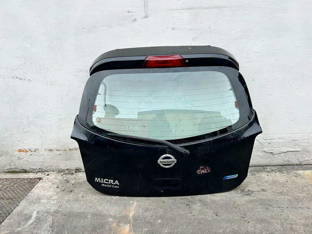 Original Complete Rear Door Nissan Micra 2012 Black