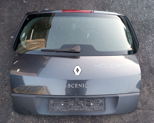 Portellone Posteriore Completo Originale Renault Scénic 2003-2005 Grigio Scuro