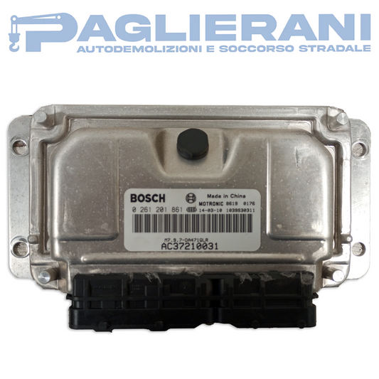 BOSCH Engine Control Unit ECU Piaggio Porter 2010 AC37210031 (0261207861)