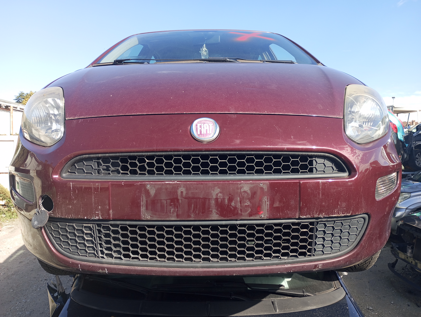 Musata Completa FIAT Punto 2008 5P 1.2 48KW Benzina Colore Bordeaux