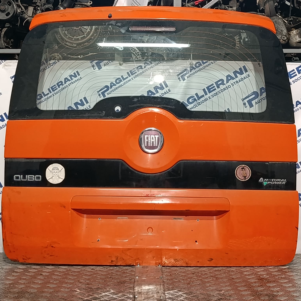 Portellone Posteriore Bagagliaio Originale FIAT Qubo Arancione 2008-2020