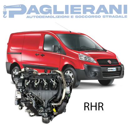 Engine RHR FIAT Scudo 2004-2010 Euro4 Diesel 2000 [2.0] 100KW 136HP 200.000 KM