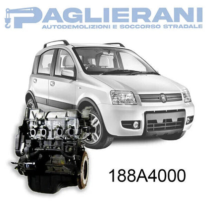 Motore 188A4000 FIAT Panda 169 2003-2012 1200 [1.2] 44KW 60CV Benzina/GPL 89.000 KM
