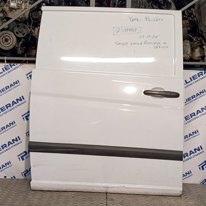 Porta Scorrevole Portiera Sportello Posteriore Originale Destro DX Mercedes-Benz Vito W639 2003-2014 Bianco