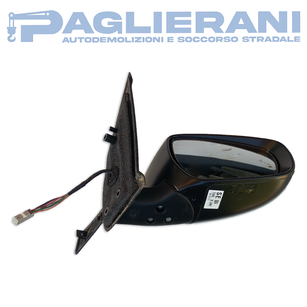 Specchietto Elettrico Abbattibile Retrovisore Destro DX Originale ISHIZAKI Suzuki Swift Hybrid Sport 2020-2025 Giallo Sensore Termico + Sorpasso 8 PIN (044989)