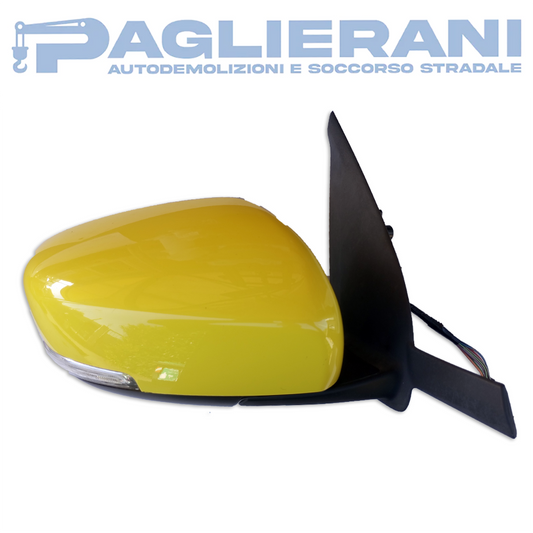 ISHIZAKI Original Right-Hand Side Electric Folding Rear-View Mirror for Suzuki Swift Hybrid Sport 2020-2025 Yellow Thermal Sensor + Overtaking 8 PIN (044989)