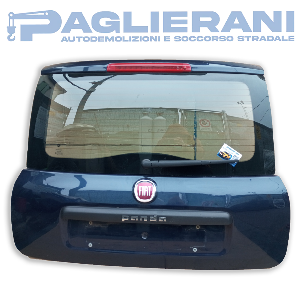 Portellone Posteriore Originale Fiat Panda Blu 2012>