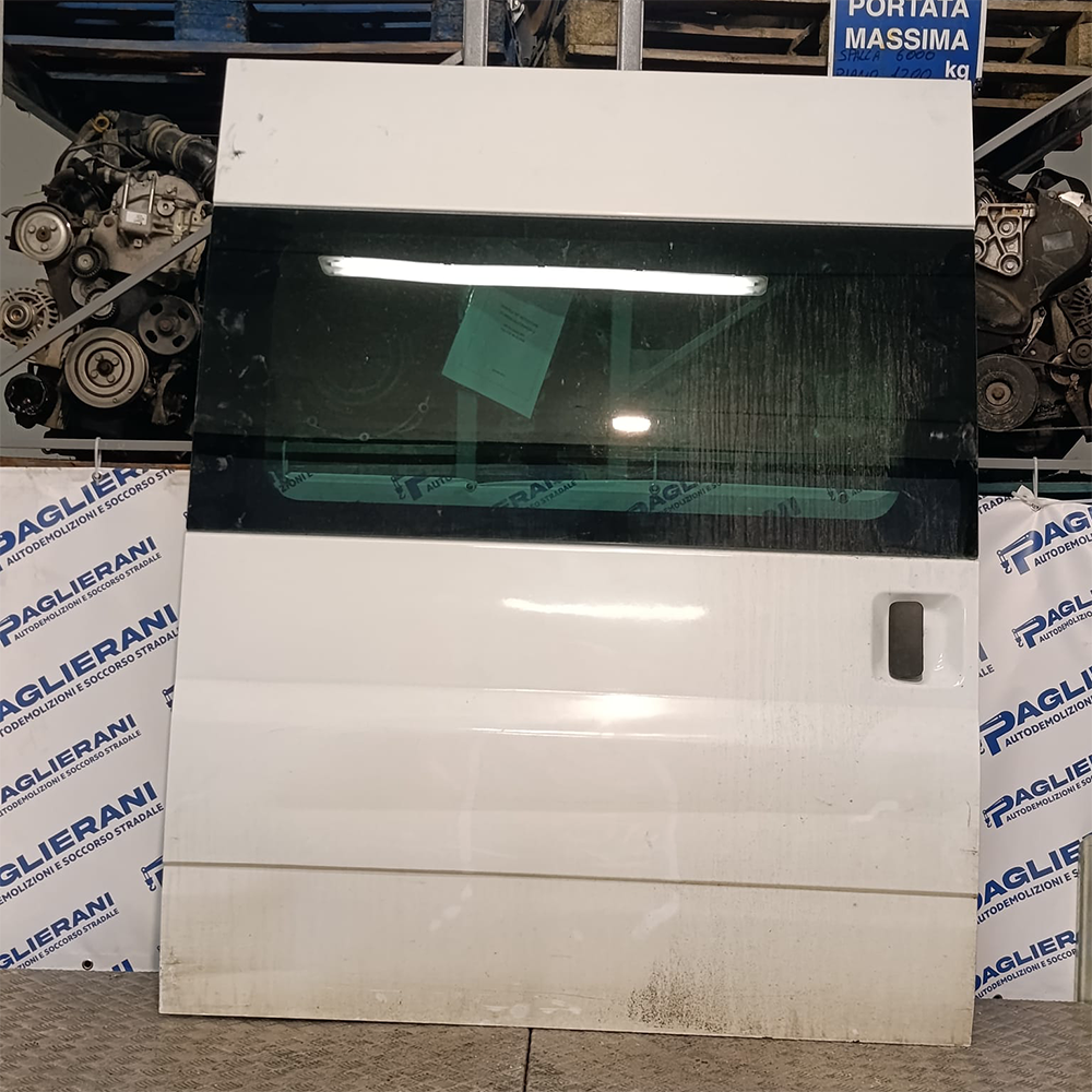 Sliding Rear Original Right Door Ford Transit 2009 White