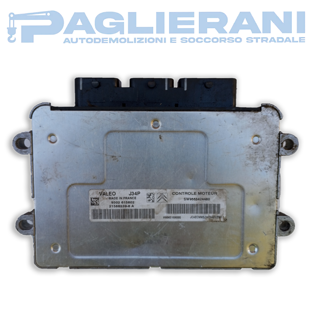 Centralina Valeo ECU Motore J34P Peugeot Citroen (Codice Rif. SW9665424480)