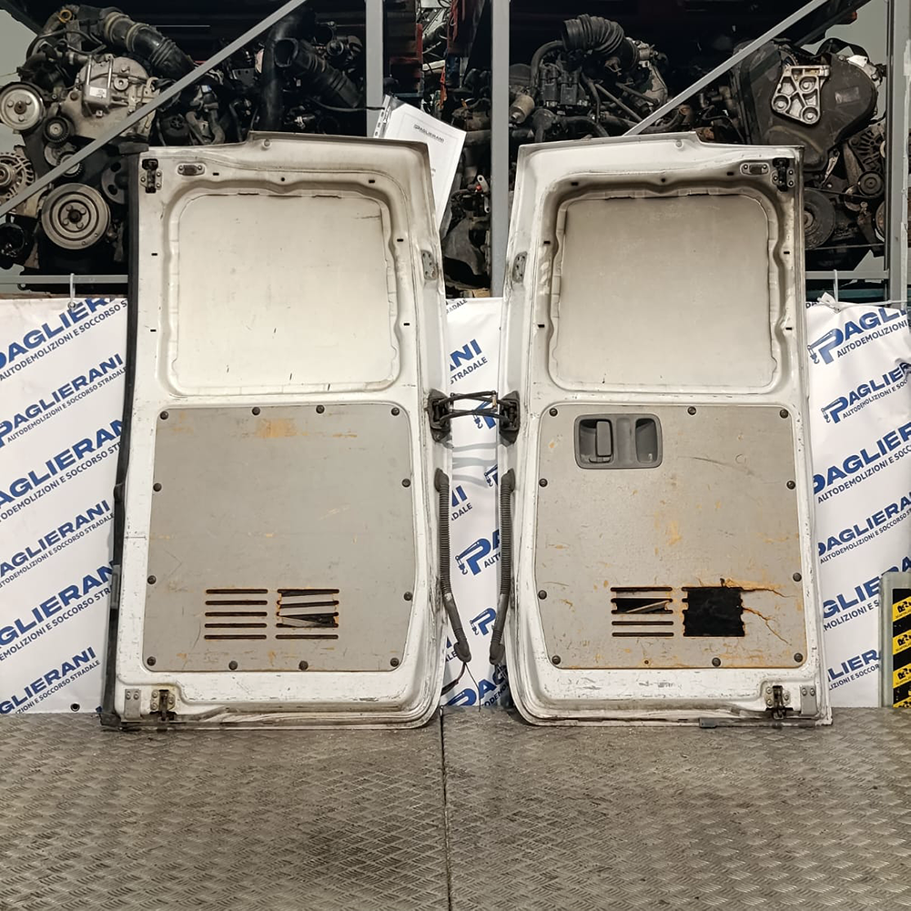 Complete Rear Original Doors Set Right Left Mercedes-Benz Vito W639 2003-2014 White