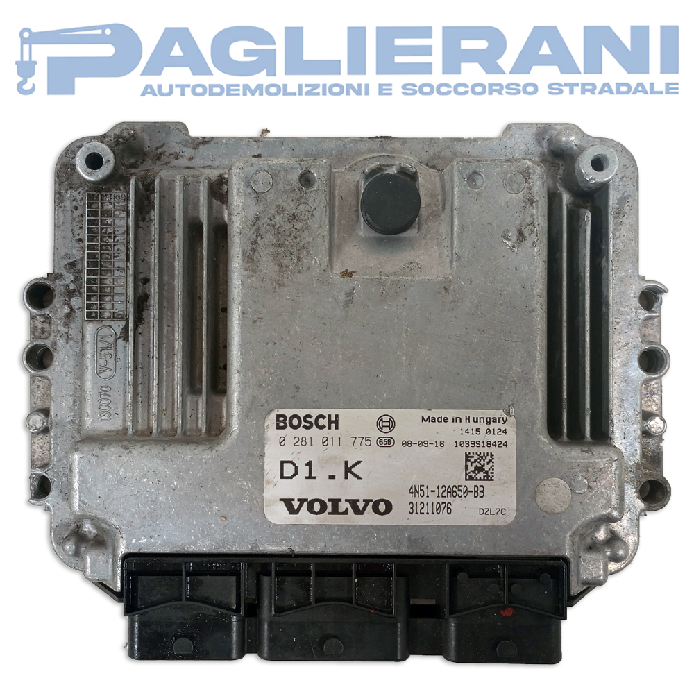 BOSCH Volvo V50 D1-K Engine ECU Control Unit (0281011775)