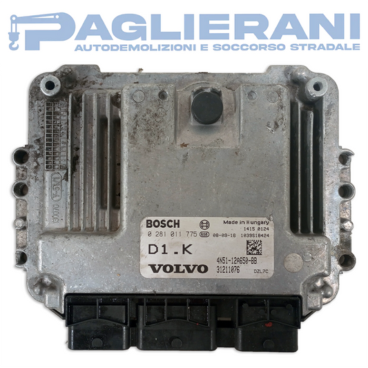 Centralina BOSCH ECU Motore D1-K Volvo V50 (Codice Rif. 0281011775)